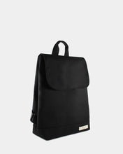 Load image into Gallery viewer, Reliée Studio Mel classic waterproof backpack - black
