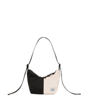 Load image into Gallery viewer, Reliée Studio Olga crossbody bag - black and white
