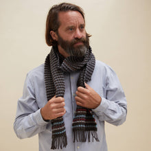 Load image into Gallery viewer, Wallace Sewell - Merino Lambswool Scarf - Voltaire Mole
