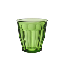 Load image into Gallery viewer, Duralex Picardie Jungle Green 25cl glasses, set of six
