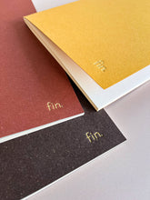 Load image into Gallery viewer, Fin Studio - Gmund Bier Series, Premium Textured Notebook: Pils golden larger beer
