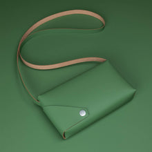 Load image into Gallery viewer, Lemur green recycled leather S BAG
