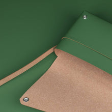 Load image into Gallery viewer, Lemur green recycled leather S BAG
