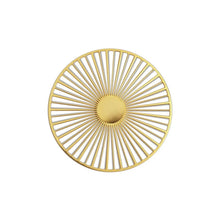 Load image into Gallery viewer, Solar Brooch in gold colour - Constance Guisset Studio for Tout Simplement
