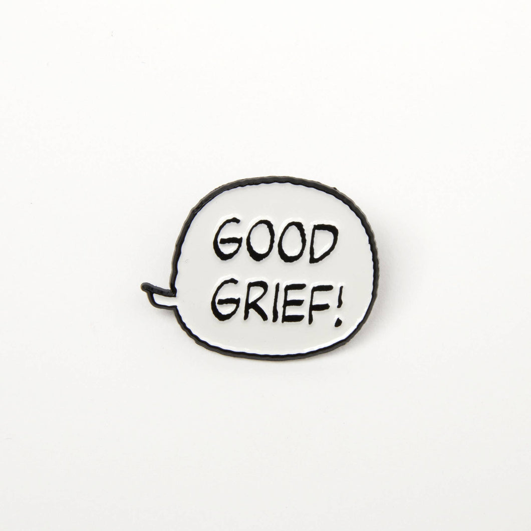 Peanuts Vibes Pin - Good Grief