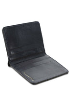 Load image into Gallery viewer, Escuyer blue Tuscan leather Slim Wallet, handmade in Portugal
