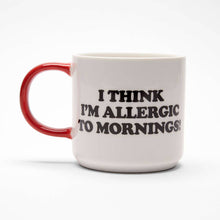 Load image into Gallery viewer, Magpie x Peanuts - Allergic To Mornings Mug
