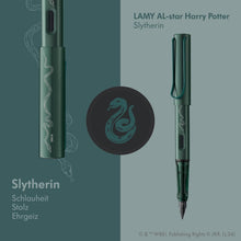 Load image into Gallery viewer, LAMY AL-star Harry Potter Fountain Pen - Slytherin
