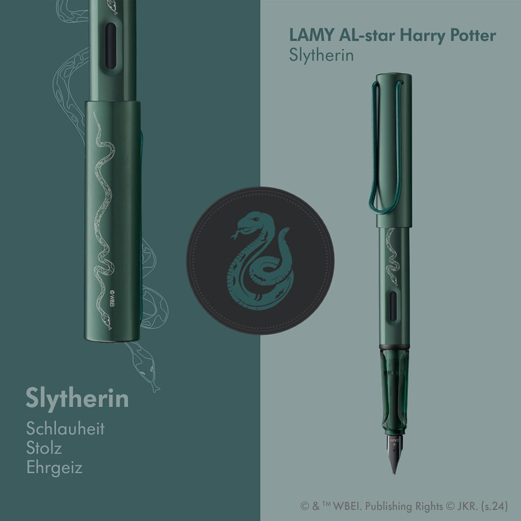 LAMY AL-star Harry Potter Fountain Pen - Slytherin