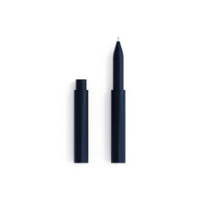 Load image into Gallery viewer, Tom&#39;s Studio - The Wren - Refillable Writing Pen in Midnight Blue Anodised Aluminium
