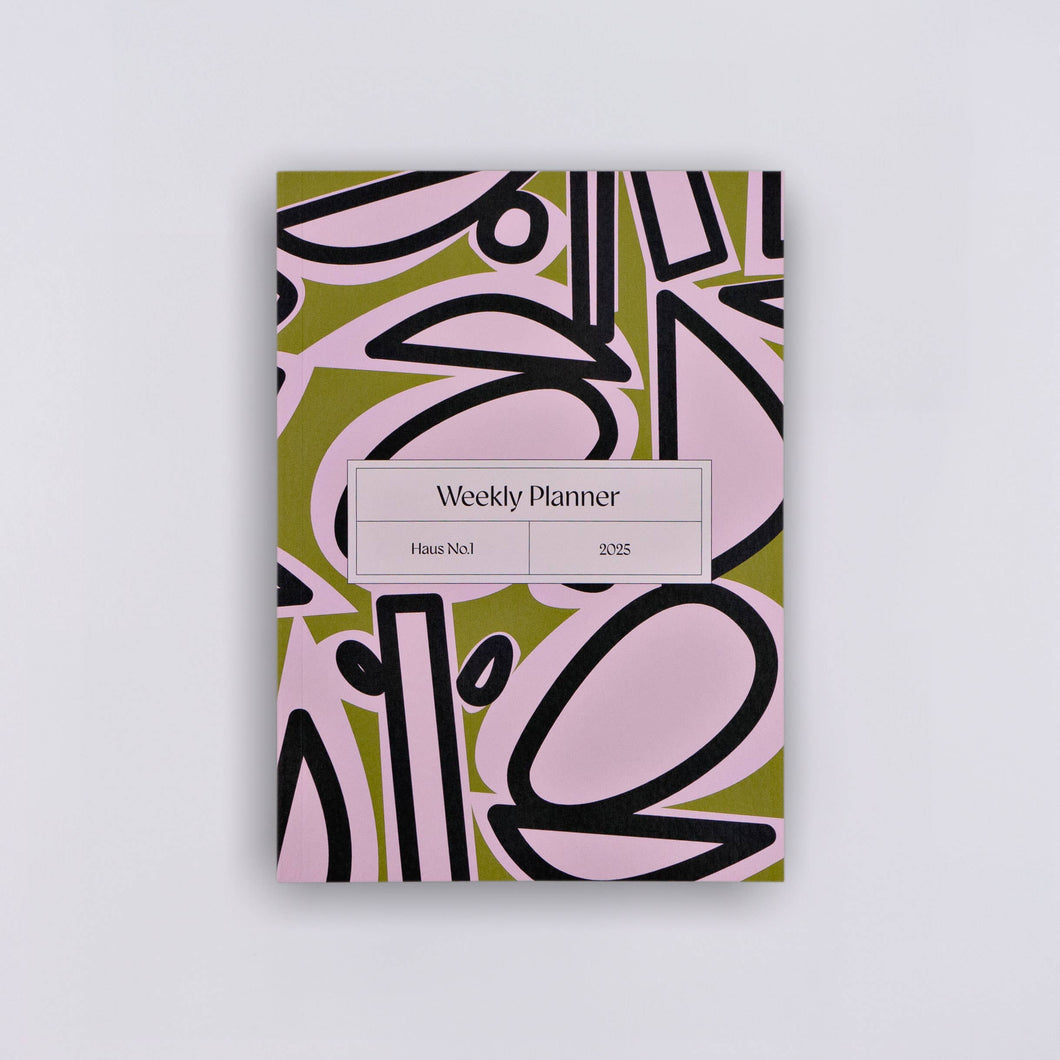 Haus - 2025 Dated Weekly Planner Book - The Completist