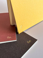 Load image into Gallery viewer, Fin Studio - Gmund Bier Series, Premium Textured Notebook: Pils golden larger beer
