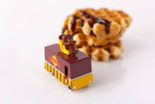 Load image into Gallery viewer, Candyvan Waffle Van - Wooden &amp; Diecast Car by Candylab Toys
