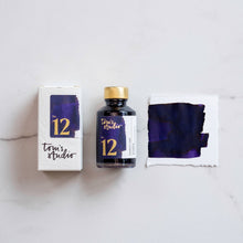 Load image into Gallery viewer, Tom&#39;s Studio - Fountain Pen Ink - Juniper purple-black 12
