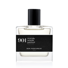 Load image into Gallery viewer, Bon Parfumeur Eau de parfum 901: nutmeg, almond &amp; patchouli - for a spicy patchouli 30ml / 1 fl.oz.
