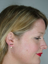 Load image into Gallery viewer, PEEP / DASH earrings by Leather Look Leg
