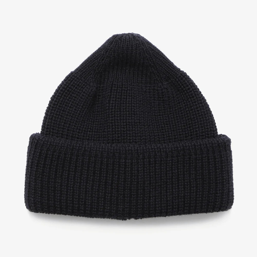 Merino Wool Service Watchcap Beanie - USN Classic Navy Blue