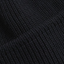 Load image into Gallery viewer, Merino Wool Service Watchcap Beanie - USN Classic Navy Blue
