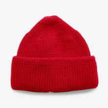 Load image into Gallery viewer, Merino Wool Service Watchcap Beanie - Cousteau / Zissou Red
