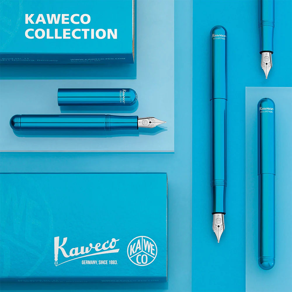 Kaweco Collection Liliput Blue Fountain Pen - Medium nib