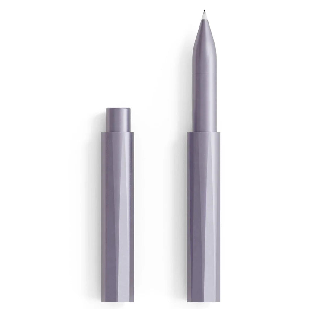 Tom's Studio - The Wren - Refillable Writing Pen in Lilac Anodised Aluminium