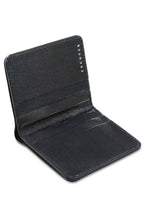 Load image into Gallery viewer, Escuyer blue Tuscan leather Slim Wallet, handmade in Portugal
