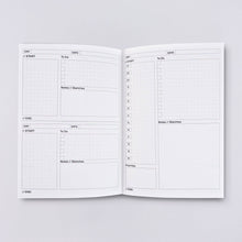 Load image into Gallery viewer, The Completist - Hildy Undated Daily Planner Book - size A5
