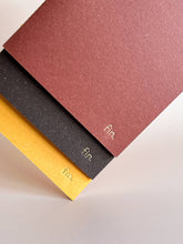 Load image into Gallery viewer, Fin Studio - Gmund Bier Series, Premium Textured Notebook: Pils golden larger beer
