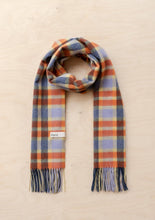 Load image into Gallery viewer, TBCo Lambswool Scarf in Lilac Multi Check
