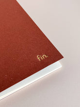 Load image into Gallery viewer, Fin Studio - Gmund Bier Series, Premium Textured Notebook: Pils golden larger beer
