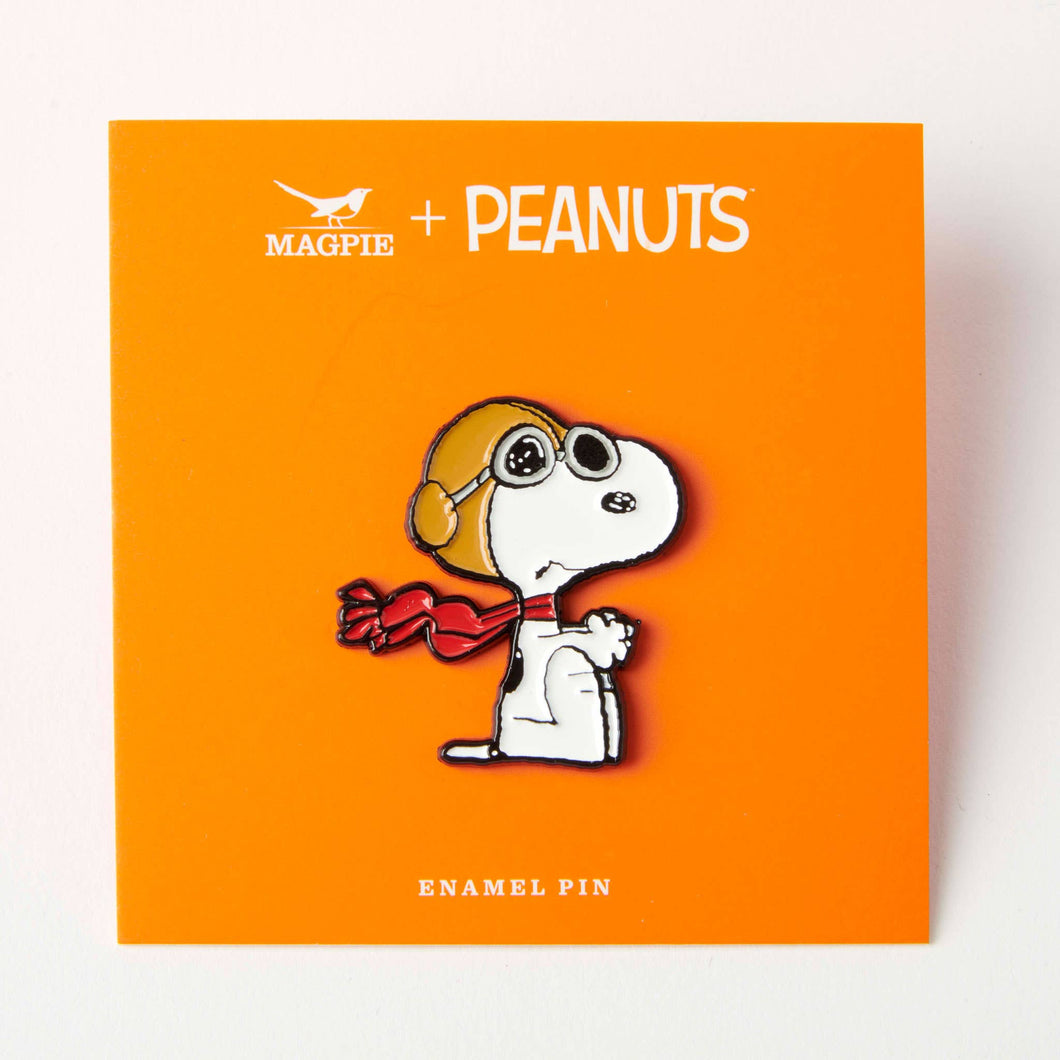 Peanuts Vibe Pin - Flying Ace