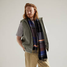 Load image into Gallery viewer, Wallace Sewell - Merino Lambswool Scarf - Nyack Midnight
