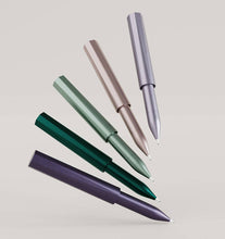 Load image into Gallery viewer, Tom&#39;s Studio - The Wren - Refillable Writing Pen in Black Anodised Aluminium
