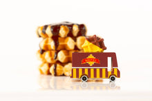 Load image into Gallery viewer, Candyvan Waffle Van - Wooden &amp; Diecast Car by Candylab Toys
