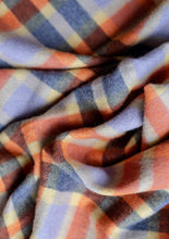 Load image into Gallery viewer, TBCo Lambswool Scarf in Lilac Multi Check
