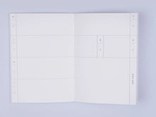 Load image into Gallery viewer, A6 Pocket Sized undated weekly planner - Bowery No.1 - The Completist (
