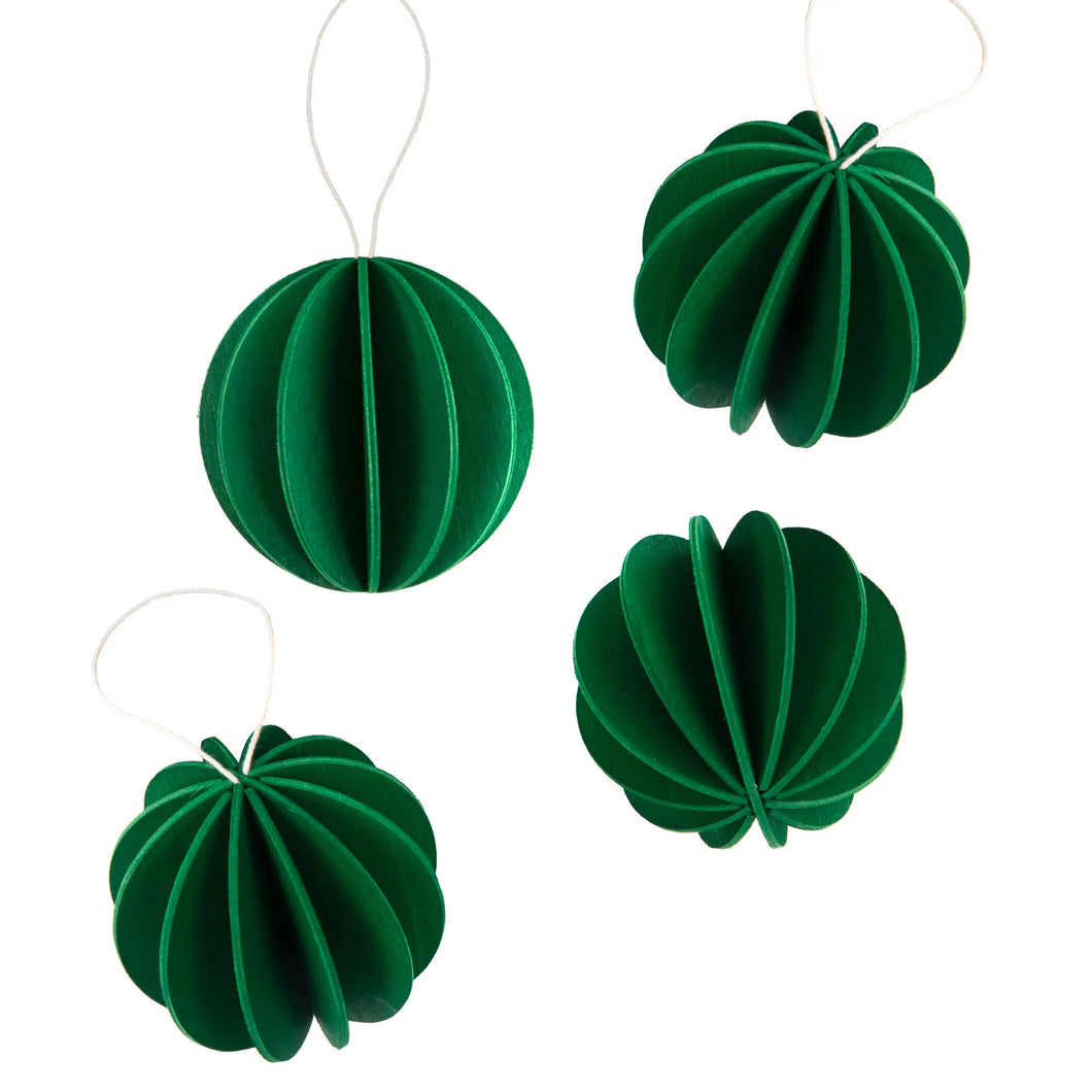 Original Baubles by LOVI - 6cm - one pack of 4